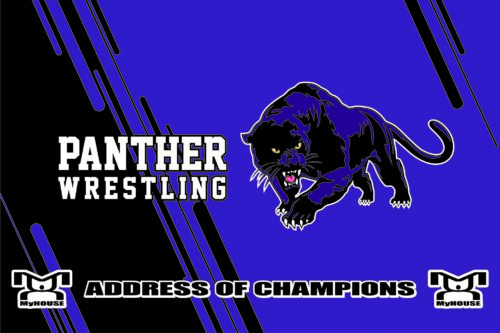 Valier Panthers Custom Team Banner