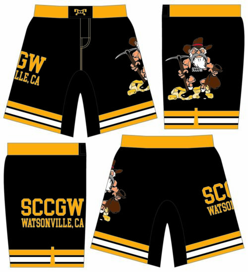 SCCGW Watsonville Custom Fight Shorts
