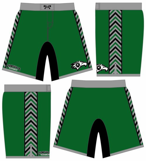 Zionsville HS Custom Fight Shorts