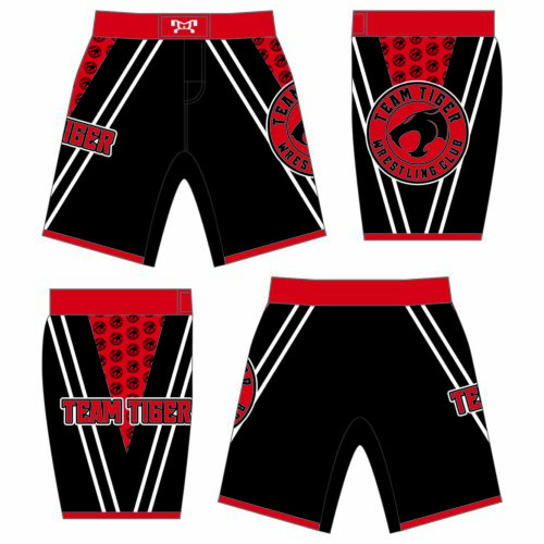 Team Tiger Wrestling Club Custom Hybrid Fight Shorts