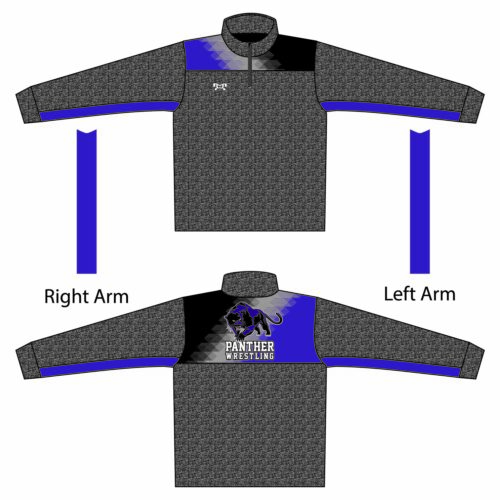 Valier Panthers  Heathered Quarter Zip