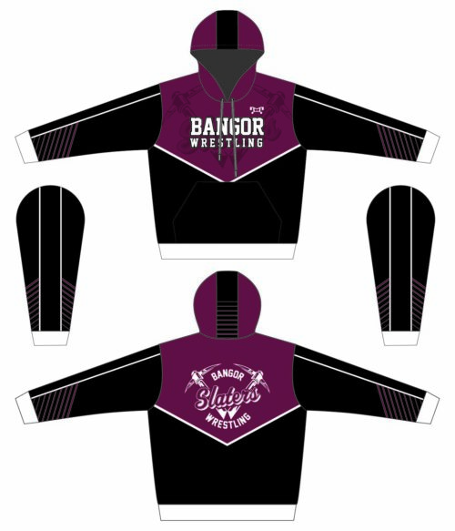 Bangor Wrestling  Sublimated Hoodie