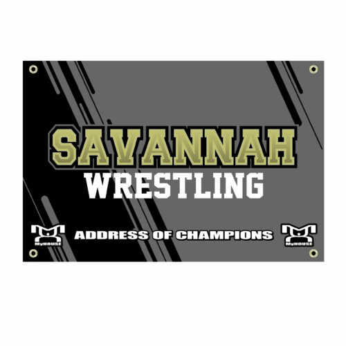 Savannah High School Custom Team Banner