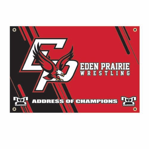 Eden Prairie Eagles Custom Team Banner