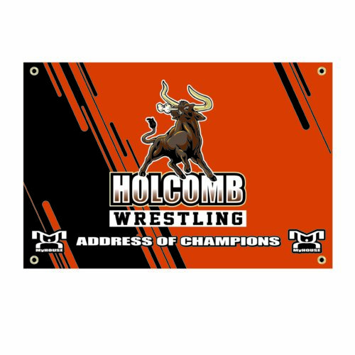 Holcomb HS Custom Team Banner