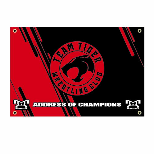 Team Tiger Wrestling Club Custom Team Banner