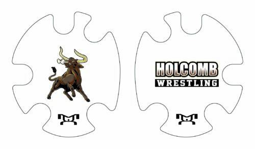 Holcomb HS Custom White Head Gear Decal
