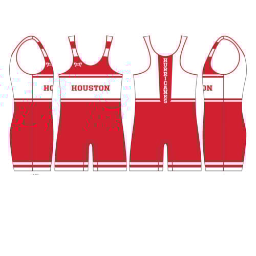 Houston Youth Wrestling Custom Men's Singlet