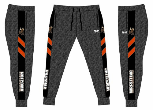 Holcomb HS  Custom Joggers   (Heathered fabric may vary in color & texture)