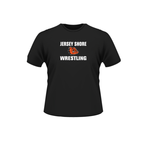 Jersey Shore Custom Black T-Shirt