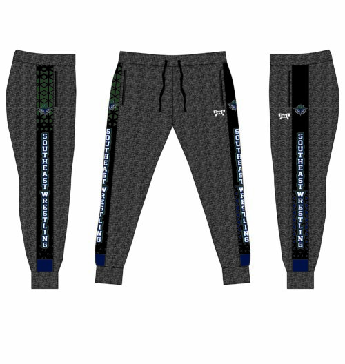 Southeast Raleigh Wrestling Custom Joggers    (Heathered fabric may vary in color & texture)