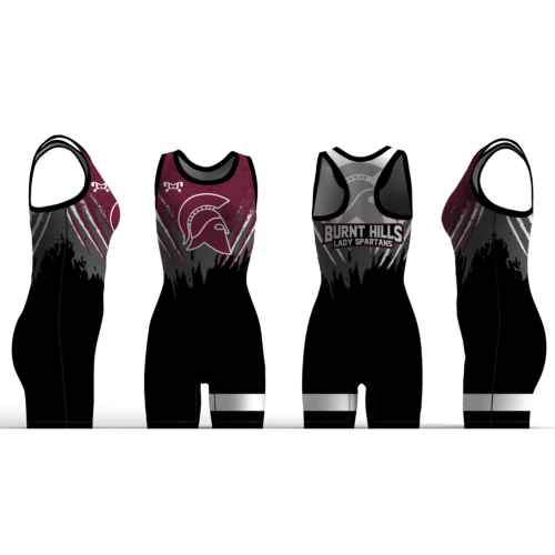 Burnt Hills Ballston Lake Women's Wrestling Custom Women's Singlet 2024
