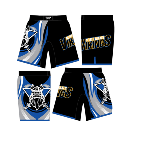 North Wilkes Custom Fight Shorts