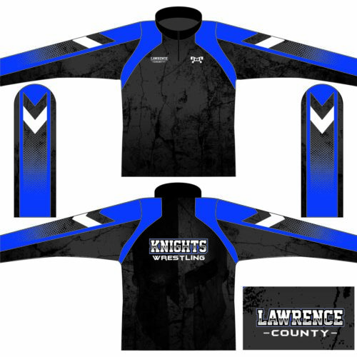 Lawrence County Wrestling  Men's Quarter Zip
