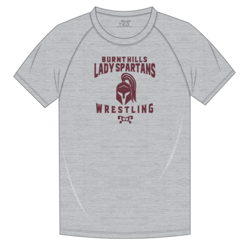 Burnt Hills Ballston Lake Women's Wrestling Custom Sublimated Decal T Shirt 2024