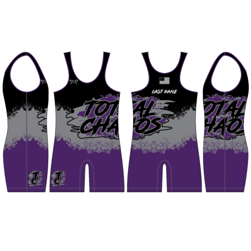 Total Chaos Wrestling Club PURPLE Singlet