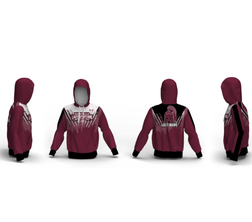 Burnt Hills Ballston Lake Women's Wrestling Custom Sublimated Hoodie 2024
