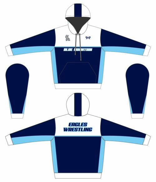 Blue Mountain Youth Sublimated Hoodie