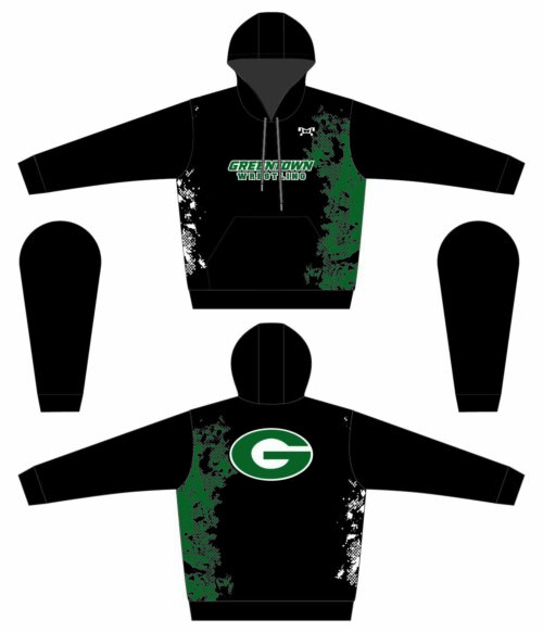 Greentown Wrestling Club Sublimated Hoodie