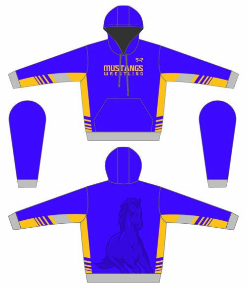 East Marshall  Sublimated Hoodie