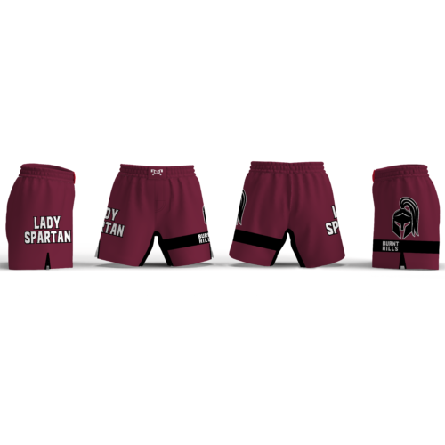 Burnt Hills Ballston Lake Women's Wrestling Women's Custom Micro Stretch Fight Shorts 2024