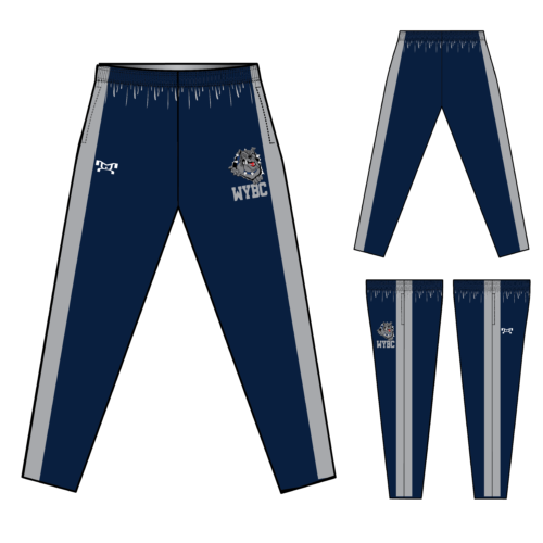 West York Boys Sublimated Tapered Pants W/ Zipper 2024