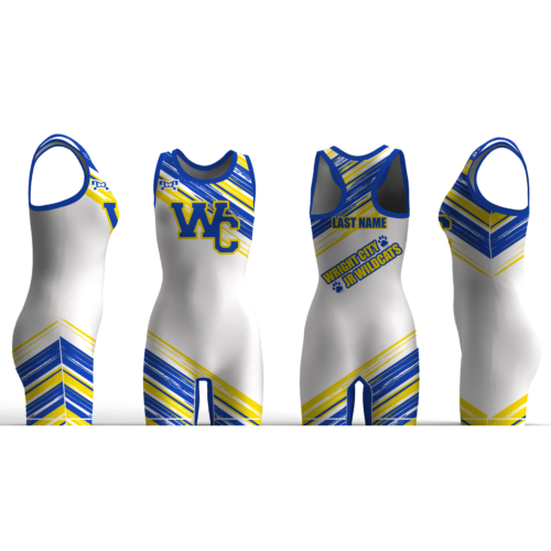 Wright City Custom WHITE Women's Singlet 2024