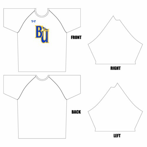 Buckeye Wrestling Sublimated White Dri-Fit T-Shirt