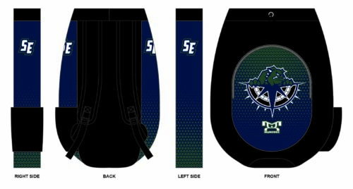 Southeast Raleigh Wrestling Custom Sublimated Gear Bag