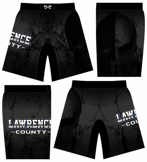 Lawrence County Wrestling   Fight Shorts