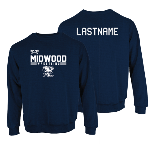 Midwood Custom Navy Crew-Neck