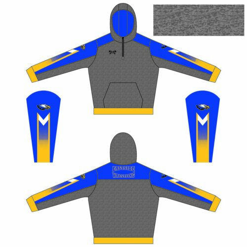 Eastside Wrestling Club Custom Quarter Zip Hoodie