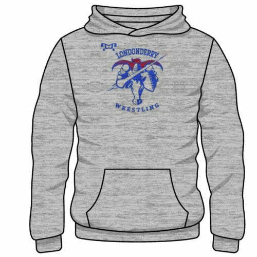 Londonderry Custom Sublimated Decal Grey Hoodie