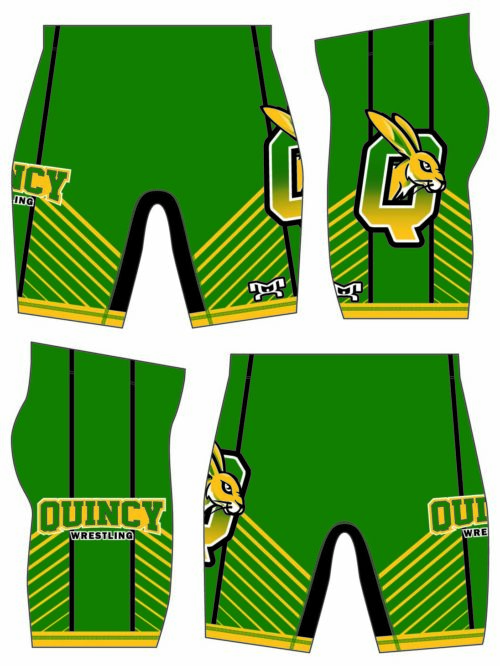 Quincy HS Custom Compression Shorts