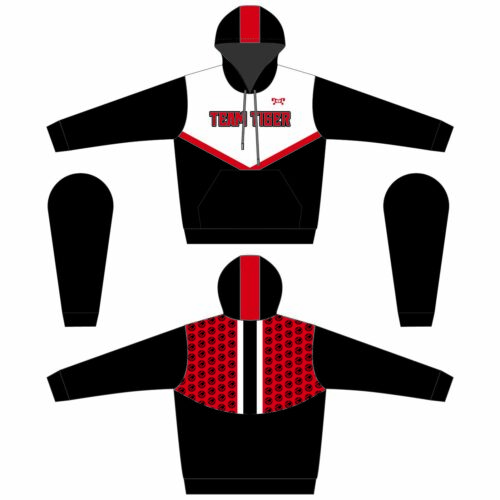 Team Tiger Wrestling Club Sublimated Hoodie