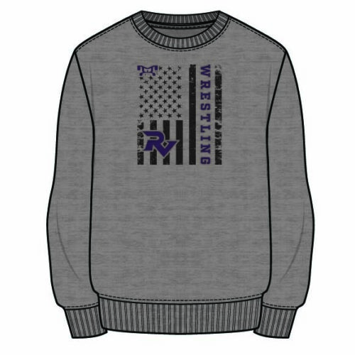 Ridgeview  Sublimated Decal Grey Crewneck