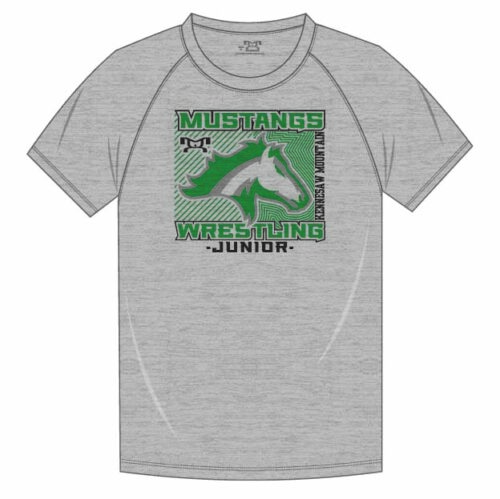 Junior Kennesaw Mustangs Custom Sublimated Decal T Shirt