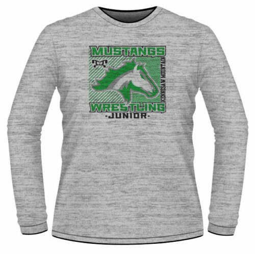 Junior Kennesaw Mustangs Custom Sublimated Decal Long Sleeve