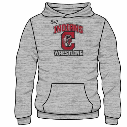 Charlton County Custom Sublimated Decal Grey Hoodie