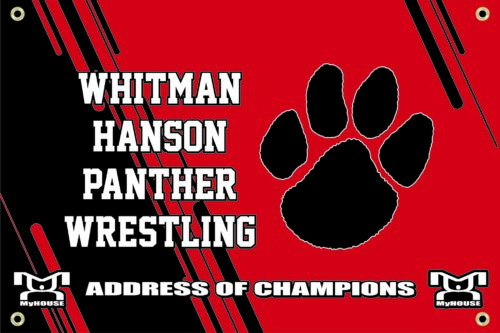 Whitman Hanson Youth Wrestling Custom Team Banner