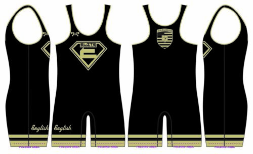 Elite Athletic Club Black Men's Singlet