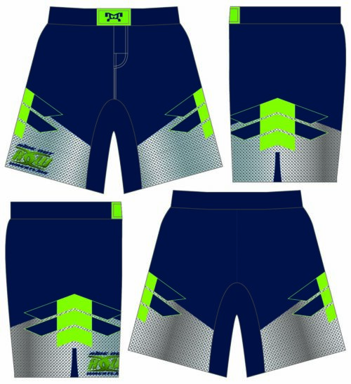 Ride Out Wrestling Club Custom Fight Shorts