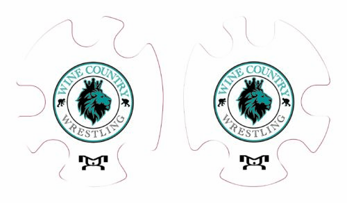 Wine Country Wrestling Academy Head Gear Decal