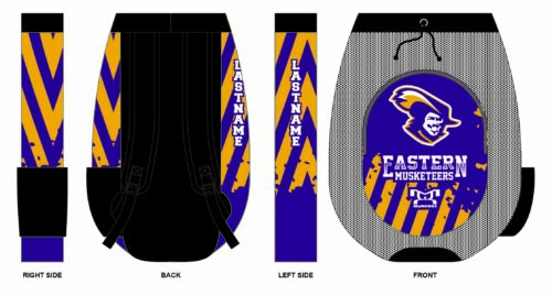 Eastern Musketeers Custom Sublimated Gear Bag
