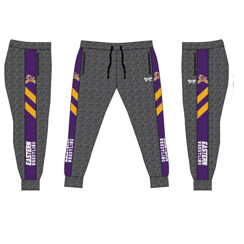 Eastern Musketeers Custom Joggers    (Heathered fabric may vary in color & texture)