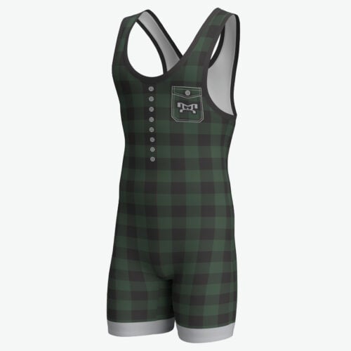 Green Flannel Men's Singlet (Pre-Order)