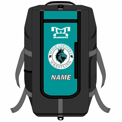 Wine Country Wrestling Academy Hybrid Gear Bag (THIS WILL SHIP IN 6-8 WEEKS)****