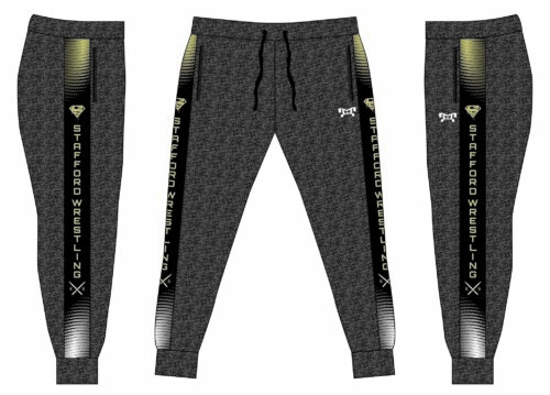 STAFFORD WRESTLING Custom Joggers  (Heathered fabric may vary in color & texture)