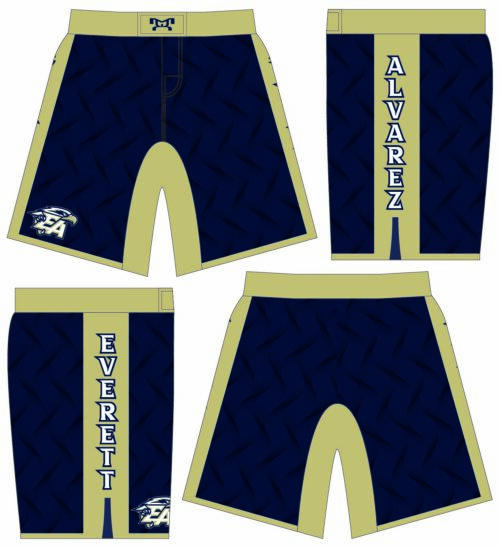 Everett Alvarez Custom Fight Shorts
