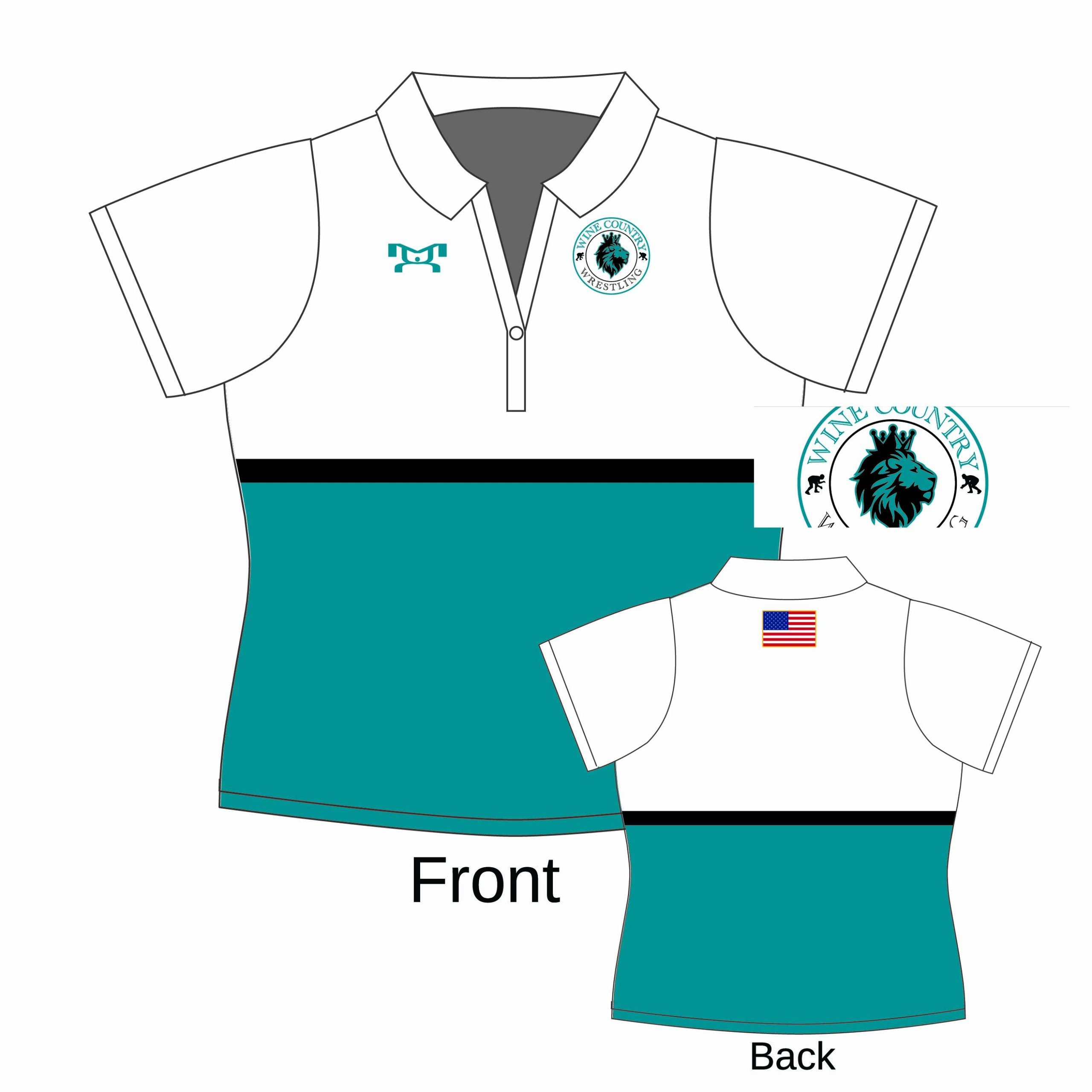 Women's polo shirts 3x clearance